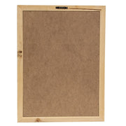 Santa By the Tree Framed Print - 12"x15.75"