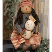 Maddie Doll with Snowbuddy