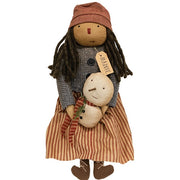 Maddie Doll with Snowbuddy