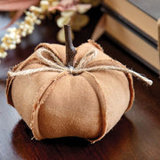 Stuffed Autumn Pumpkin with Seams - 5"