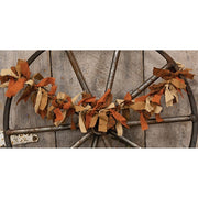 Primitive Fall Colors Rag Garland