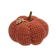 Burnt Orange Waffle Weave Pumpkin - Small