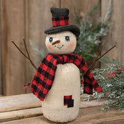 Patches Snowman Doll