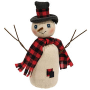 Patches Snowman Doll