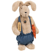 Jasper Overalls Bunny Doll with Carrot