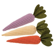 Waffle Weave Chenille Carrots (Set of 3)