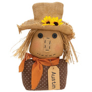 Stuffed Austin Scarecrow Sitter
