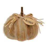 Stuffed Harvest Colors Blessed Sweater Pumpkin - 5"H