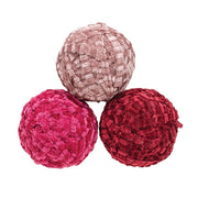 Valentine Chenille Wrapped Bowl Filler - 2.5"  (3 Count Assortment)