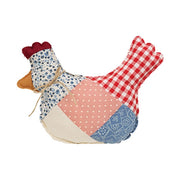 Patchwork Chicken Pillow