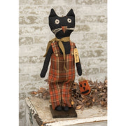 Oliver Standing Black Cat - 20"H