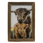 Mom and Zeke Framed Print - 12" x 18"