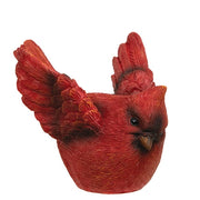 Resin Flying Cardinal  (4 Count Assortment)
