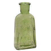 Pastel Etched Glass Flower Vase  (2 Count Assortment)