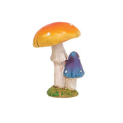 Resin Double Mushroom Figurine  (3 Count Assortment)