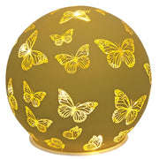 Glass LED Butterfly Orb  (2 Count Assortment)