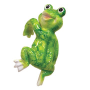 Resin Garden Frog Planter Hanger  (3 Count Assortment)