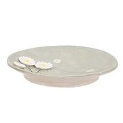 Ceramic Raised Daisy Plate - 8"