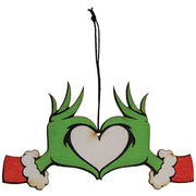 Grinch Wooden Cutout Ornament  (4 Count Assortment)