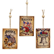 Vintage Americana Sunshine Ornament  (3 Count Assortment)