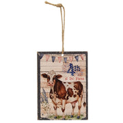 4th At the Farm Ornament  (3 Count Assortment)