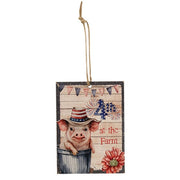 4th At the Farm Ornament  (3 Count Assortment)