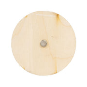 Bigfoot Forest Silhouette Magnet - 3.5" Dia.  (2 Count Assortment)