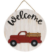 Welcome Truck Sign with 12 Seasonal Inserts