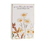 Grateful for Everything Fall Floral Box Sign  (3 Count Assortment)