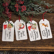 Merry Christmas Ya Filthy Animal Gift Tags (Set of 4)