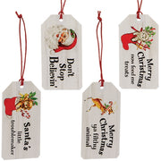 Merry Christmas Ya Filthy Animal Gift Tags (Set of 4)