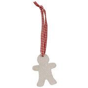 White Glitter Winter Wonder Ornaments (Set of 6)