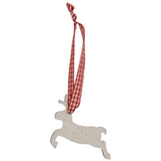 White Glitter Winter Wonder Ornaments (Set of 6)