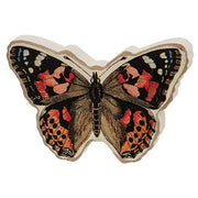 Watercolor Chunky Wood Butterfly Sitter  (3 Count Assortment)