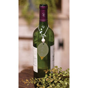 Gold-Tipped Wooden Leaf Tags (Set of 12)