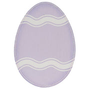 Glittered Lavender Easter Egg Planter Stake Topper