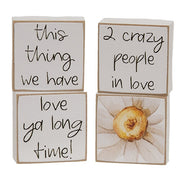 This Thing We Have Mini Square Blocks (Set of 4)