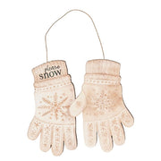 Sparkle Snowflake Winter White Ornament  (4 Count Assortment)