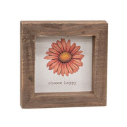 Daisy Framed Sign  (3 Count Assortment)