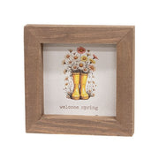 Daisy Framed Sign  (3 Count Assortment)