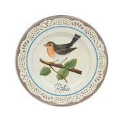 Lace Edge Bird Plate  (3 Count Assortment)