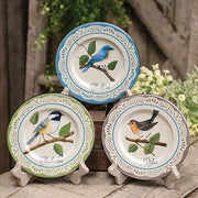 Lace Edge Bird Plate  (3 Count Assortment)