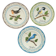 Lace Edge Bird Plate  (3 Count Assortment)