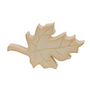 Hand Carved Wooden Fall Leaf Sitters (Set of 3)