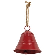 Painted Metal Christmas Bell Ornament - Small  (3 Count Assortment)