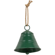 Painted Metal Christmas Bell Ornament - Small  (3 Count Assortment)