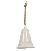 Painted Metal Christmas Bell Ornament - Large  (3 Count Assortment)