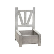 Garden Chair Planter Boxes (Set of 2)