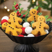Felted Gingerbread Bowl Filler