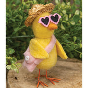 Chic Chick Felted Ornament